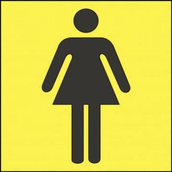 Accuform 3 in W x 3 in H, Engraved Plastic PSG309YL - main